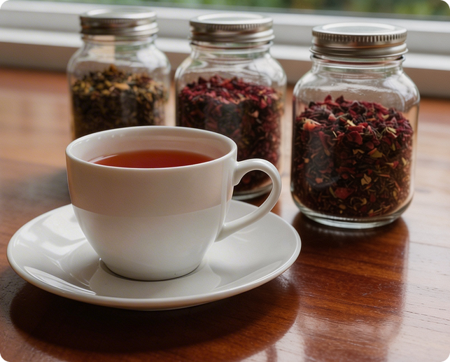 People enjoying coffee at Shine Foods